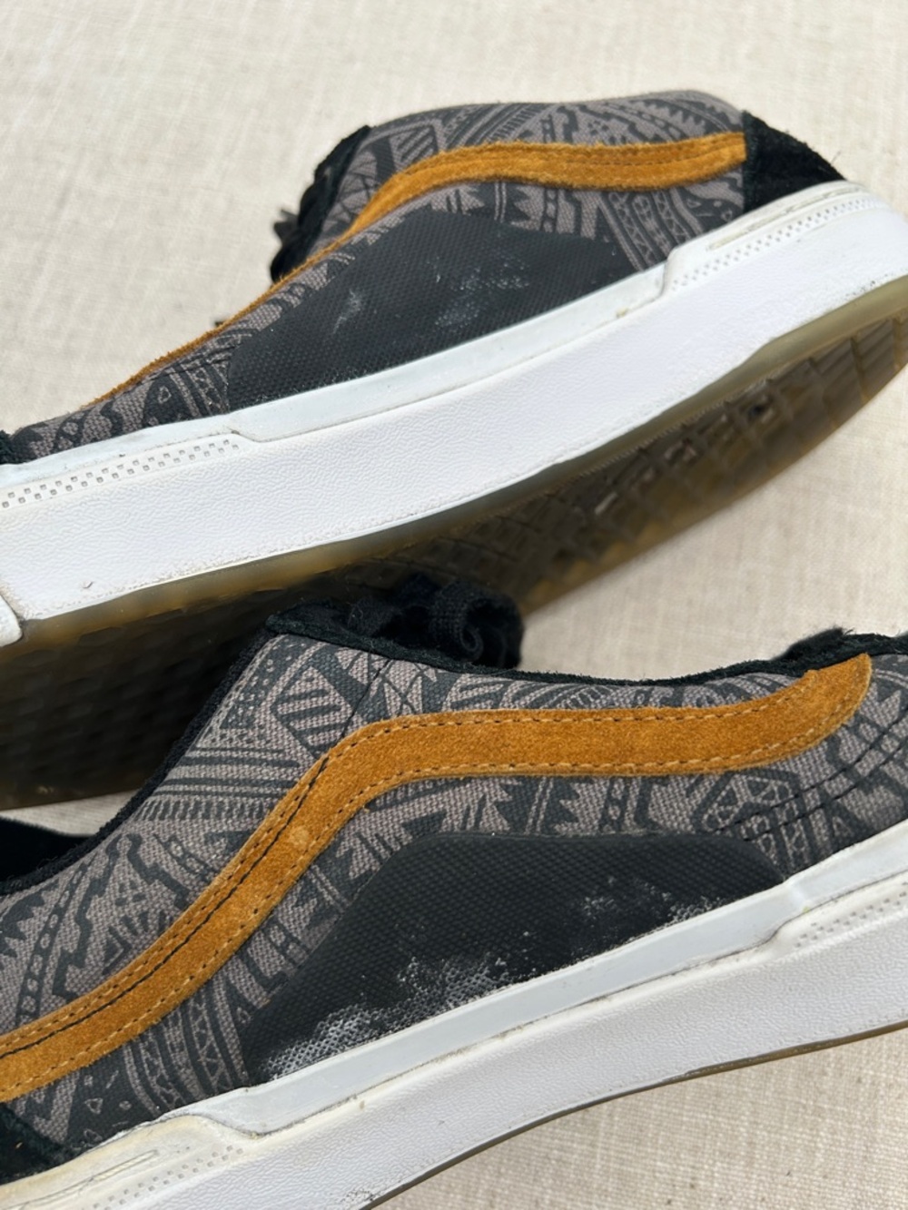 Vans Courage Adams BMX Old Skool Black Brown Men’s Sneakers size 10 - Picture 10 of 12